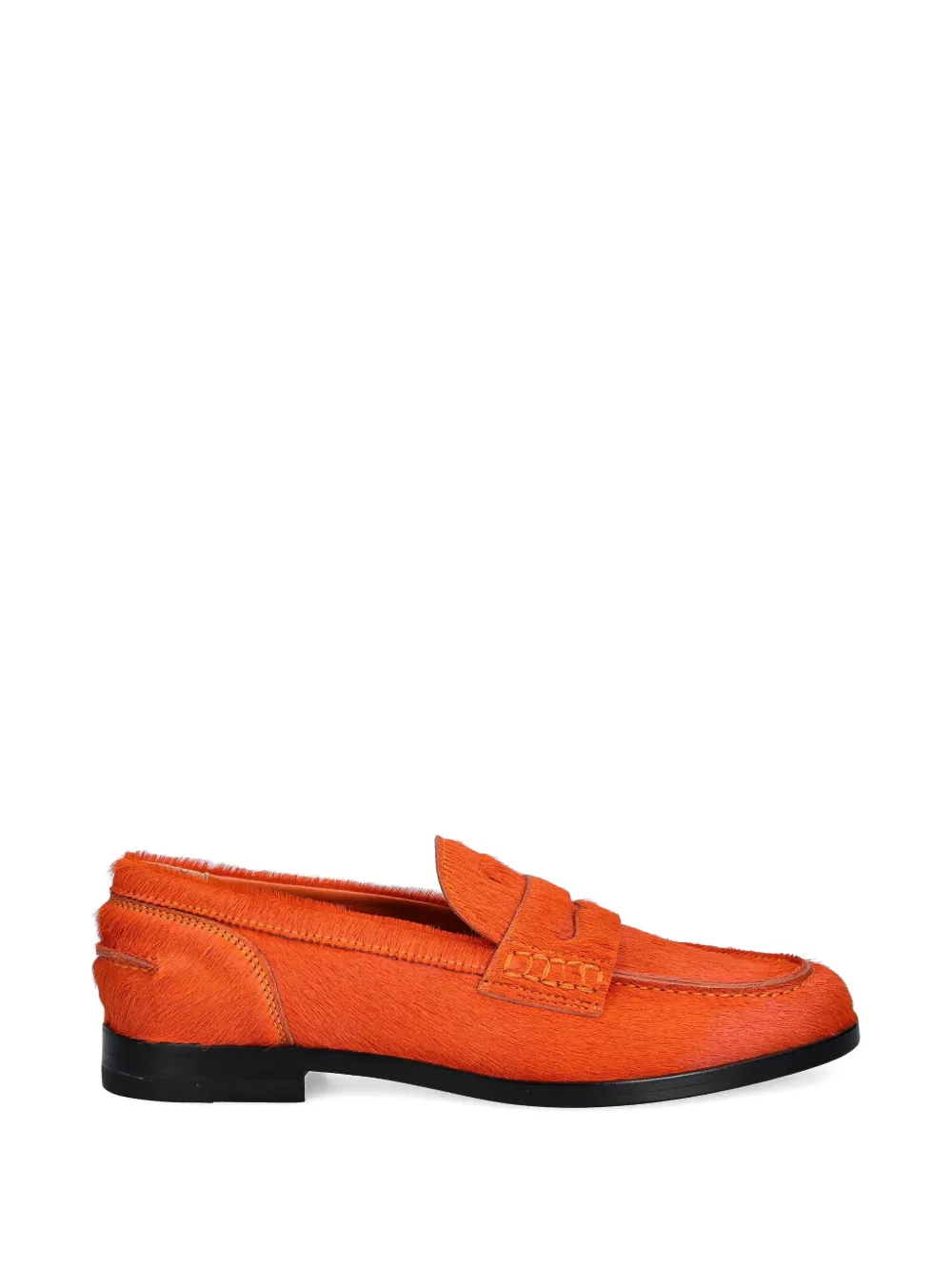 MSGM leathers loafers - Arancione