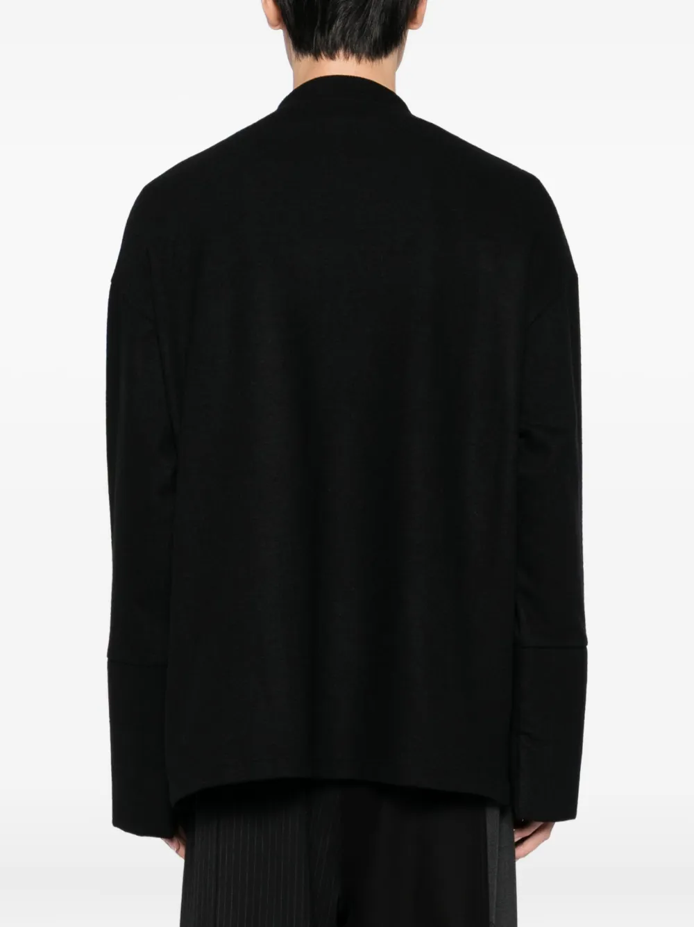 Yohji Yamamoto Wool Jacket In Black