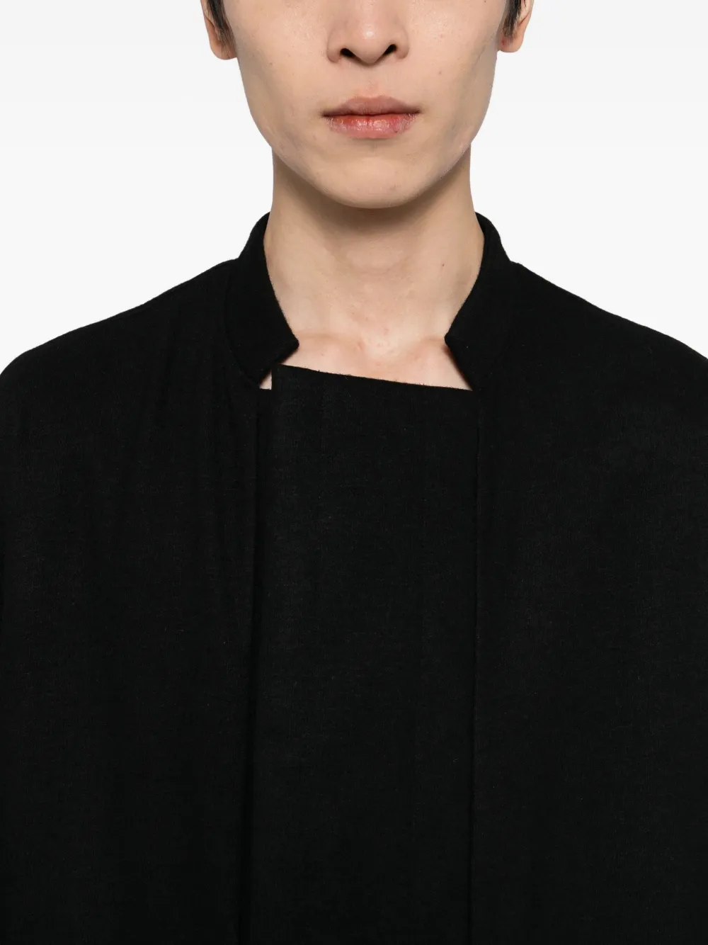 Yohji Yamamoto Wool Jacket In Black