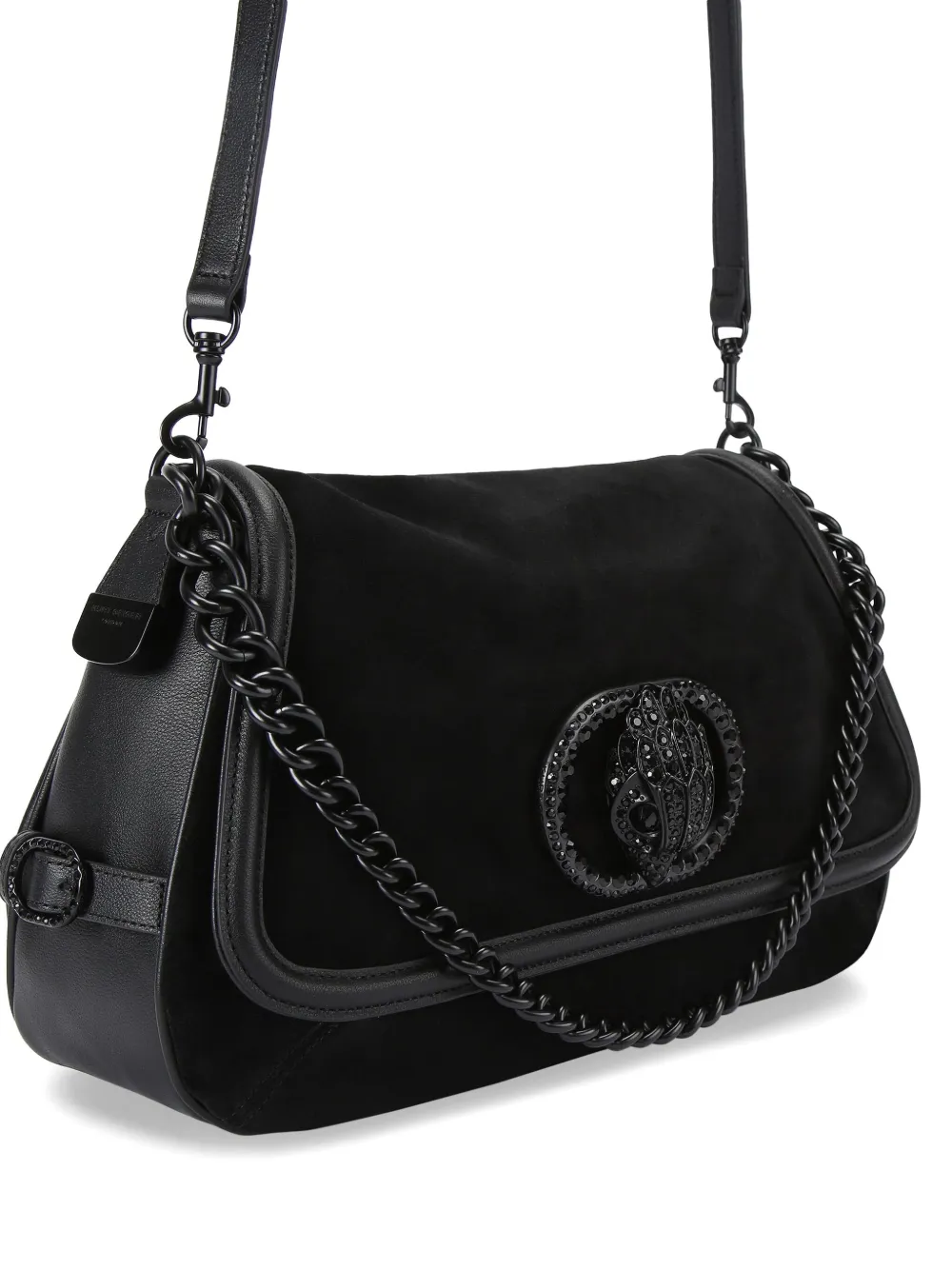 Kurt Geiger London Grote Chelsea shopper verfraaid met kristallen Zwart