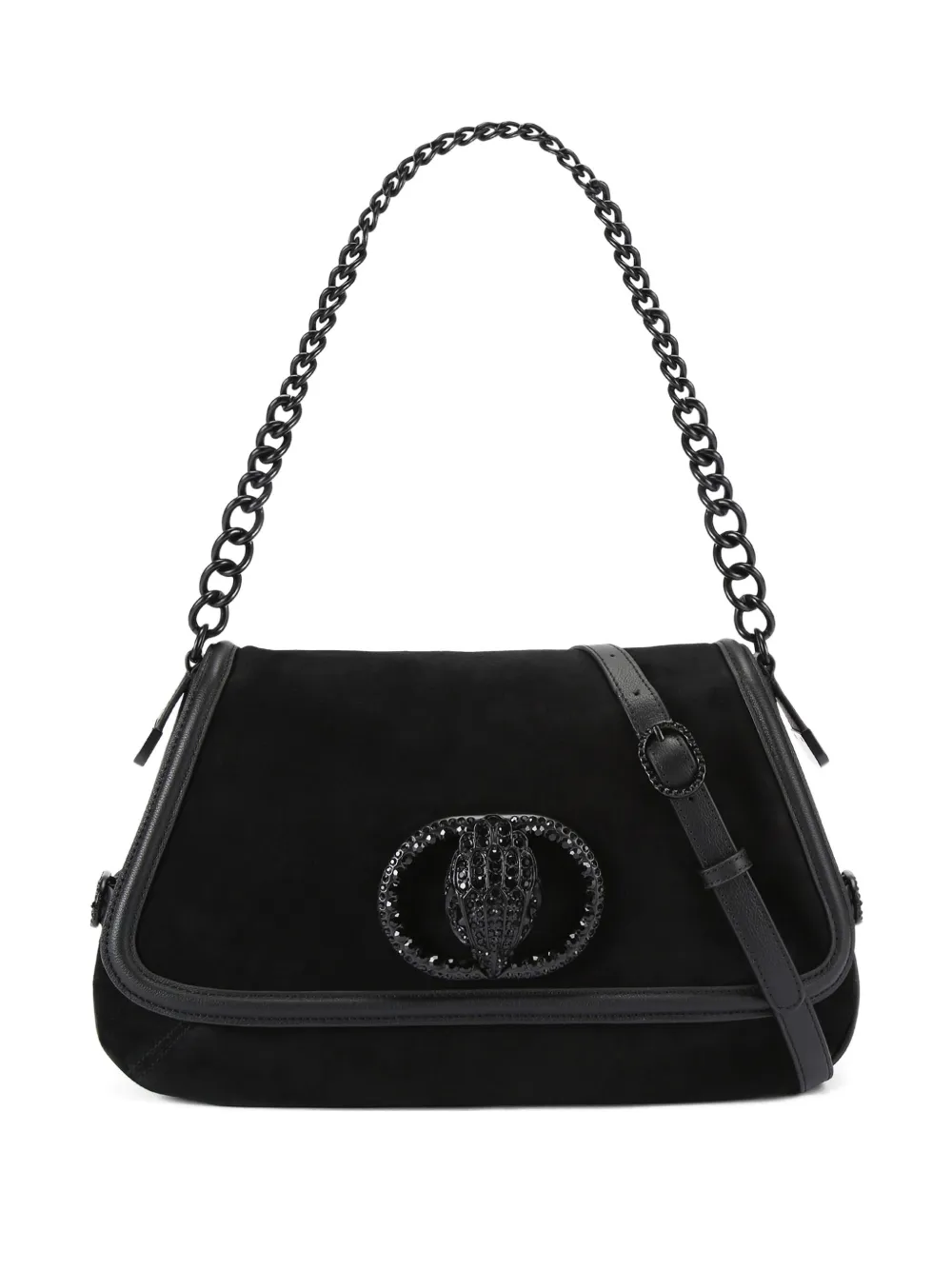 Kurt Geiger London large Chelsea crystal-embellishment tote bag | Black | Image 1