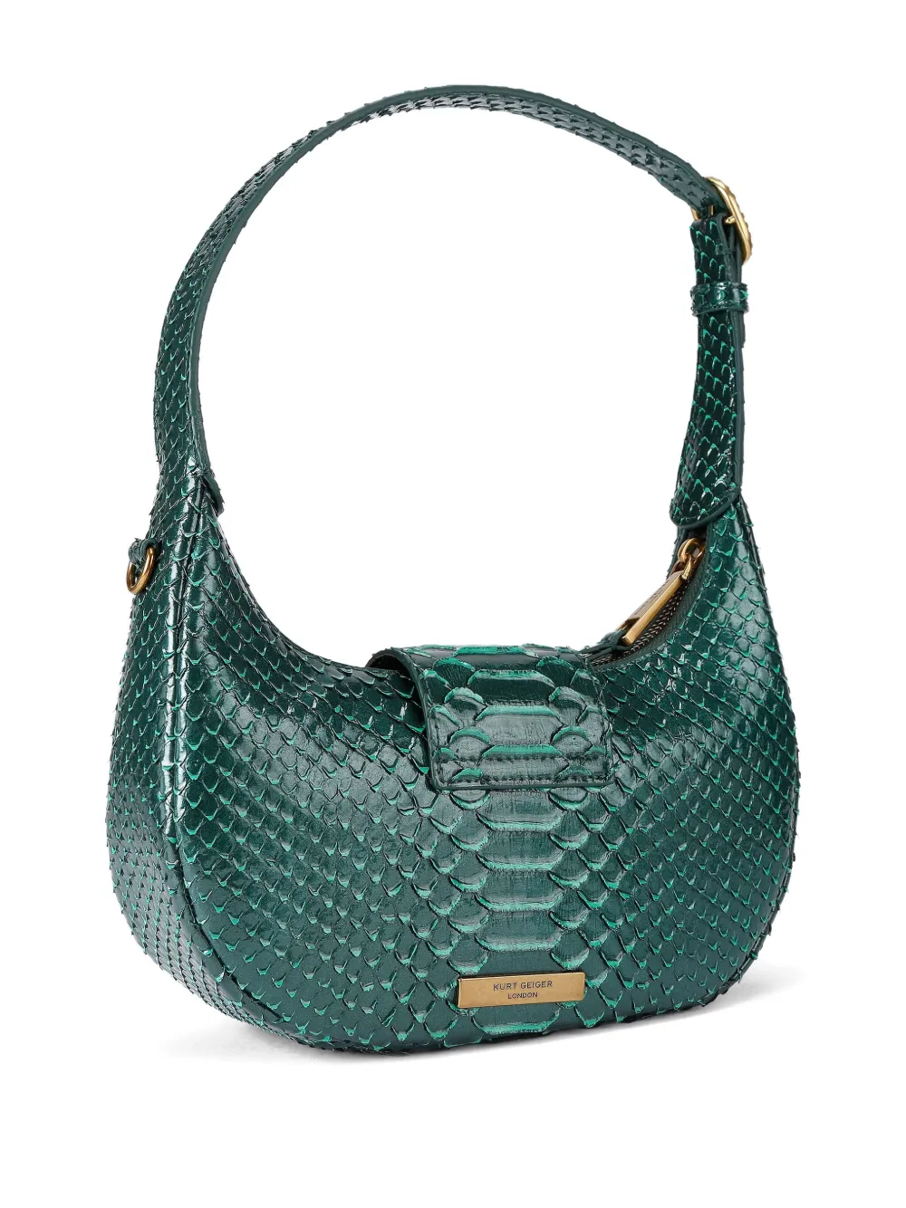 Kurt Geiger Chelsea Shoulder Bag In Green