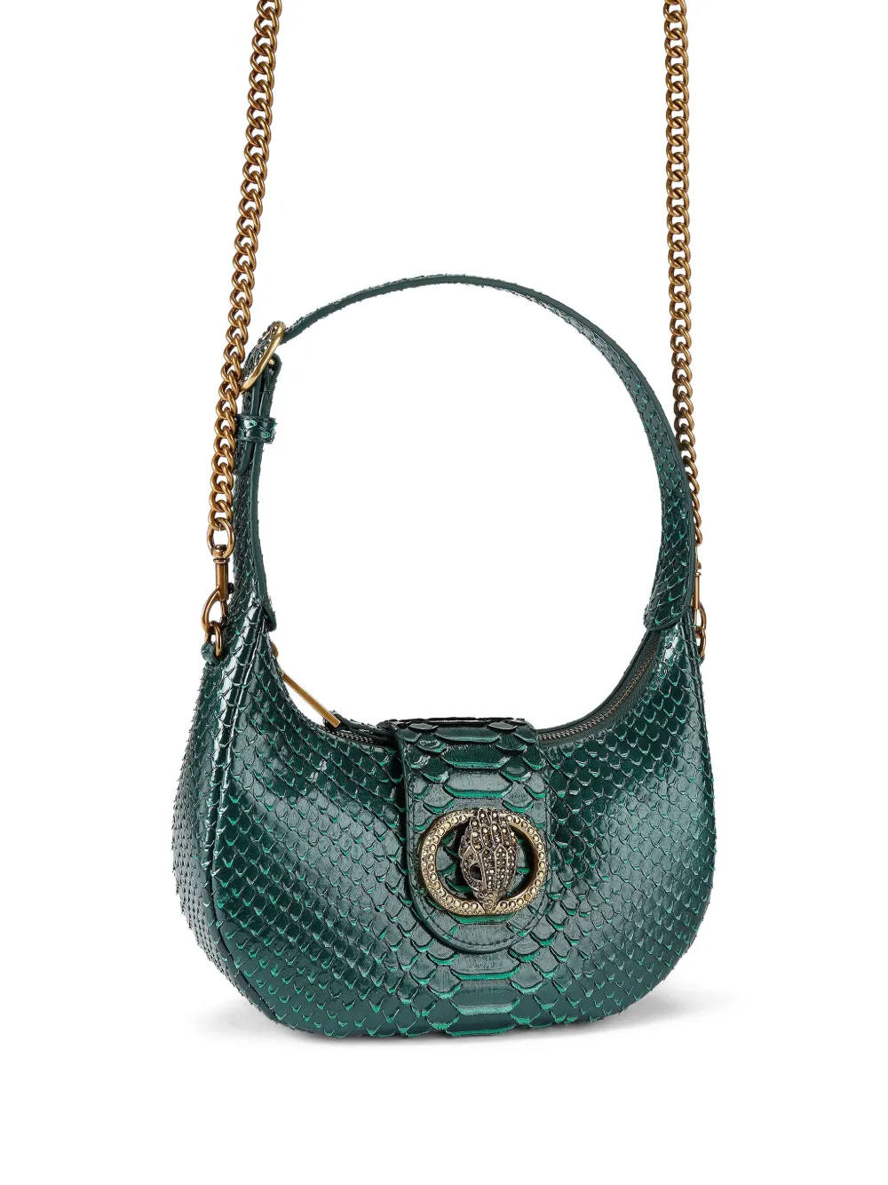 Kurt Geiger Chelsea Shoulder Bag In Green
