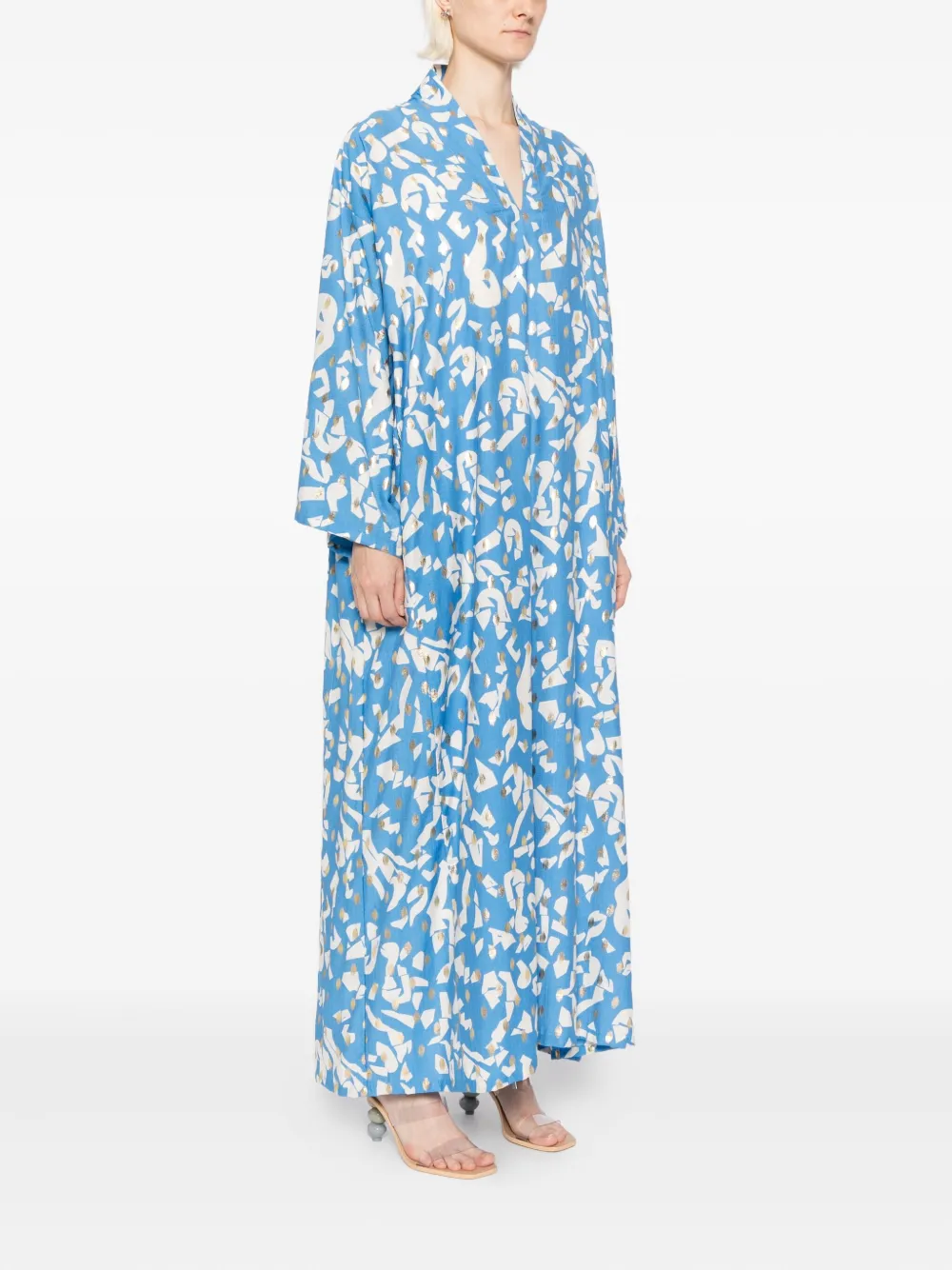 Bambah Bella Josephine jurk Blauw