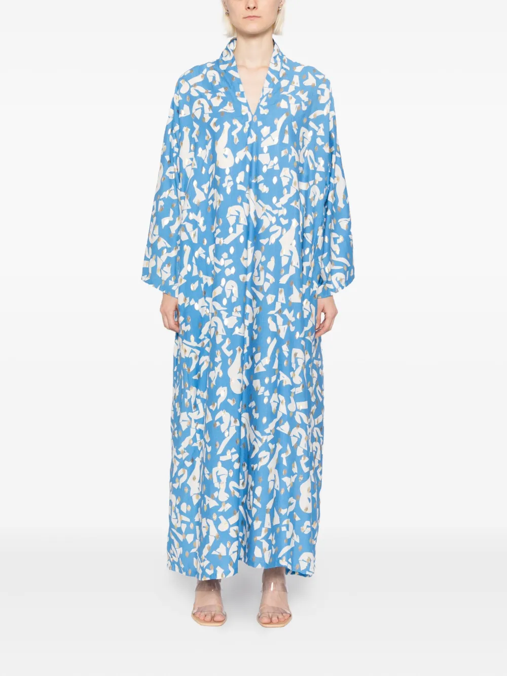 Bambah Bella Josephine jurk - Blauw