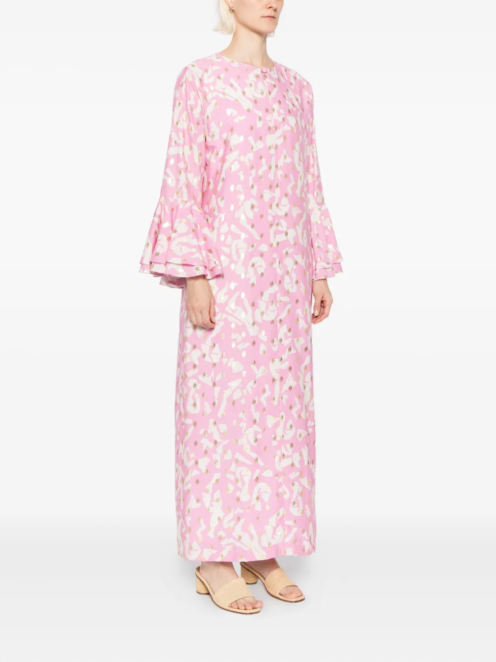 Bambah Bella maxi-jurk Roze