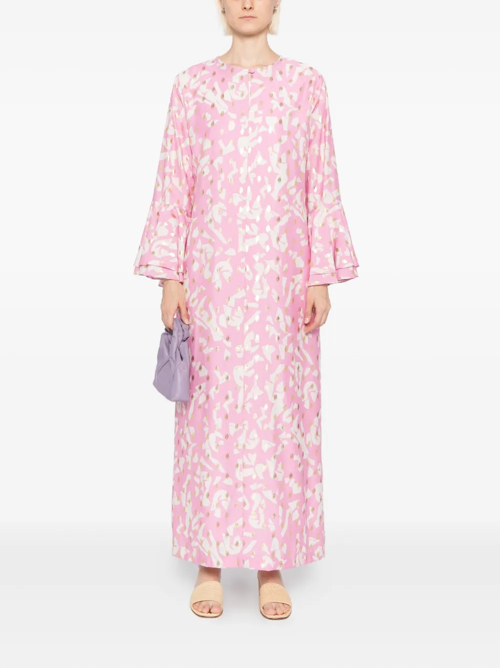 Bambah Bella maxi-jurk - Roze