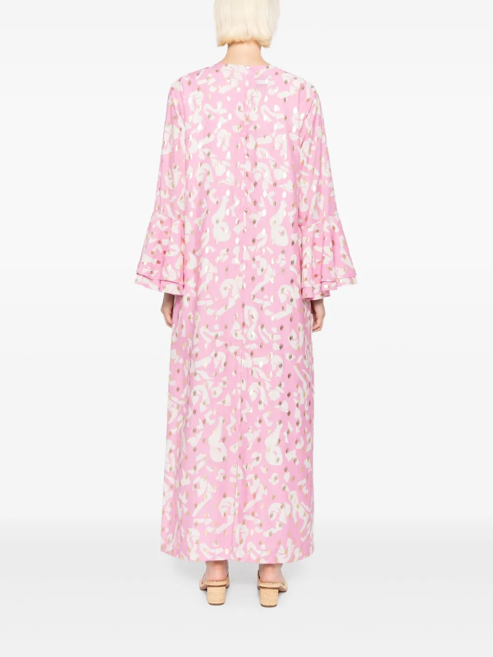 Bambah Bella maxi-jurk Roze
