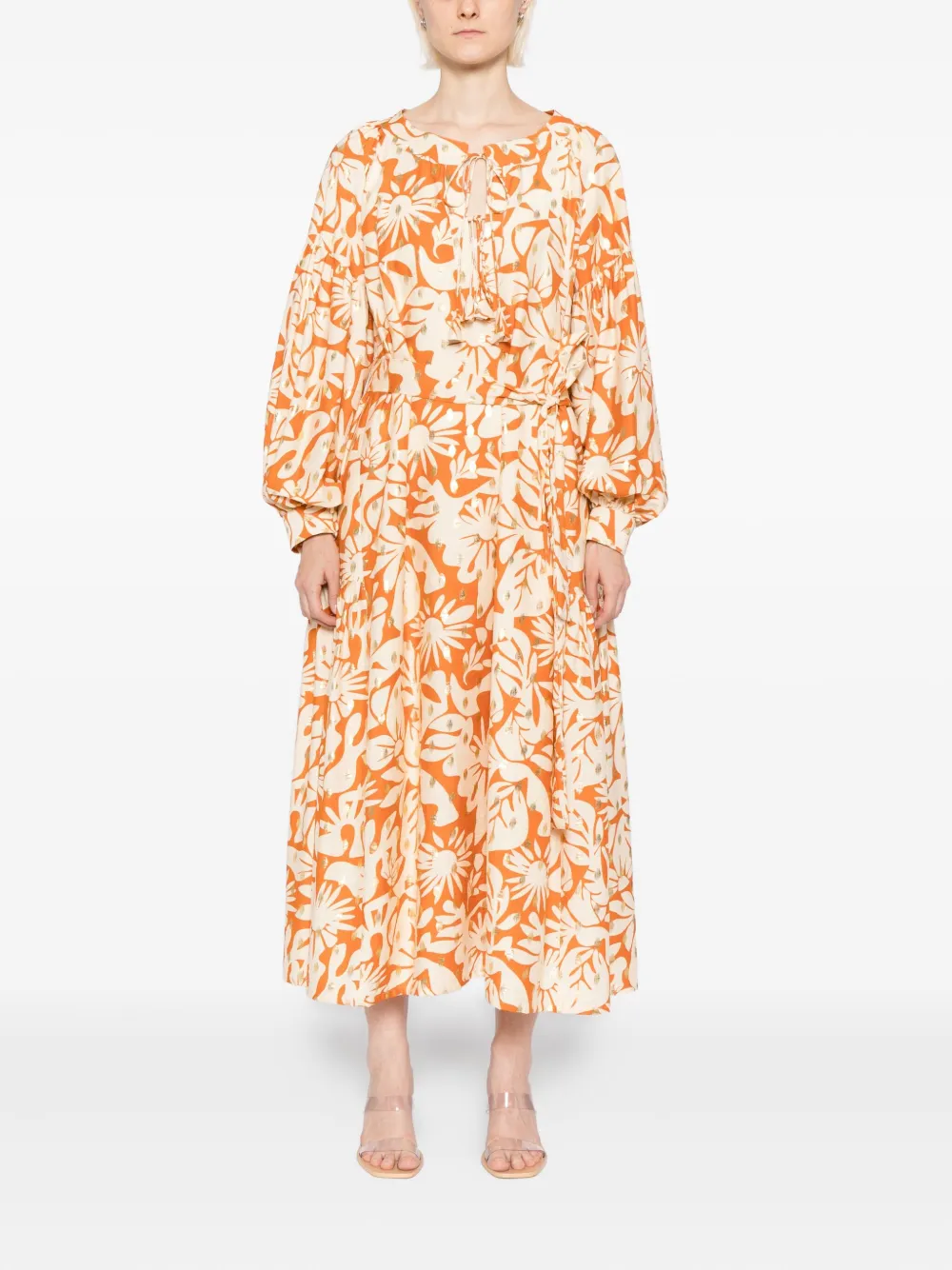 Bambah Bella Selva jurk - Oranje