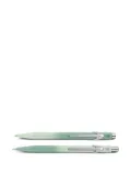 Caran d'Ache 849 ballpoint pen and mechanical pencil set - Green