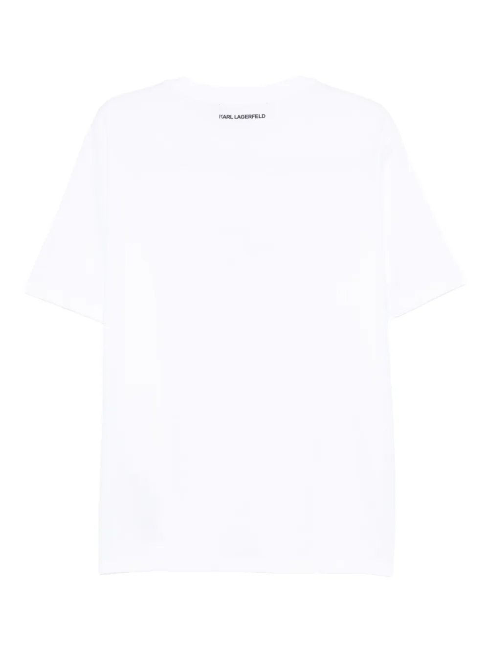 Karl Lagerfeld T-shirt met grafische print Wit