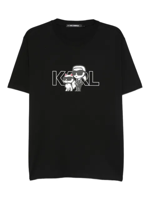 Karl Lagerfeld logo-print T-shirt