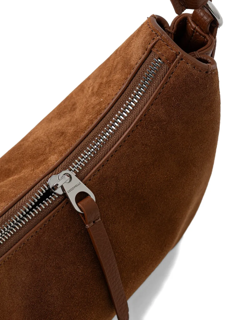 Coccinelle Shopper met gevlochten hendel Bruin
