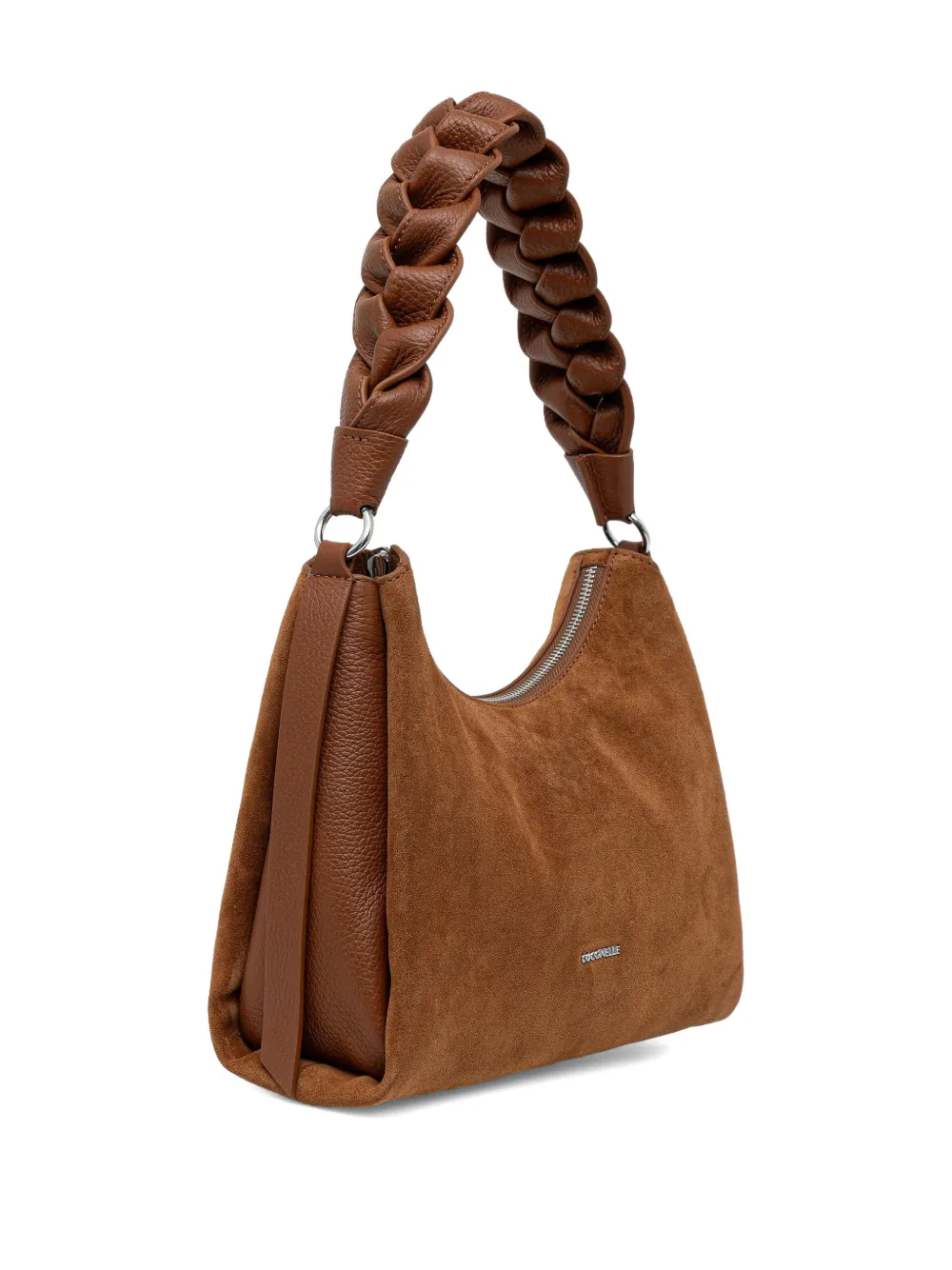 Braided-Handle Tote Bag