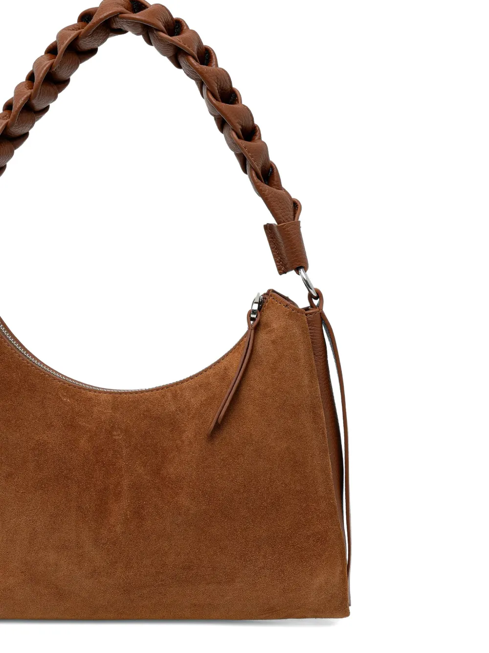 Coccinelle Shopper met gevlochten hendel Bruin