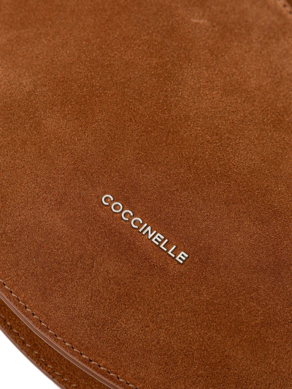 Coccinelle Boekentas met rits Bruin