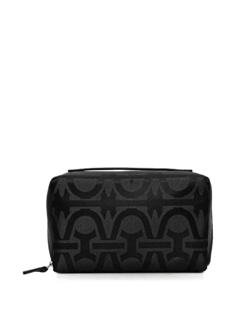 Coccinelle logo print make up bag