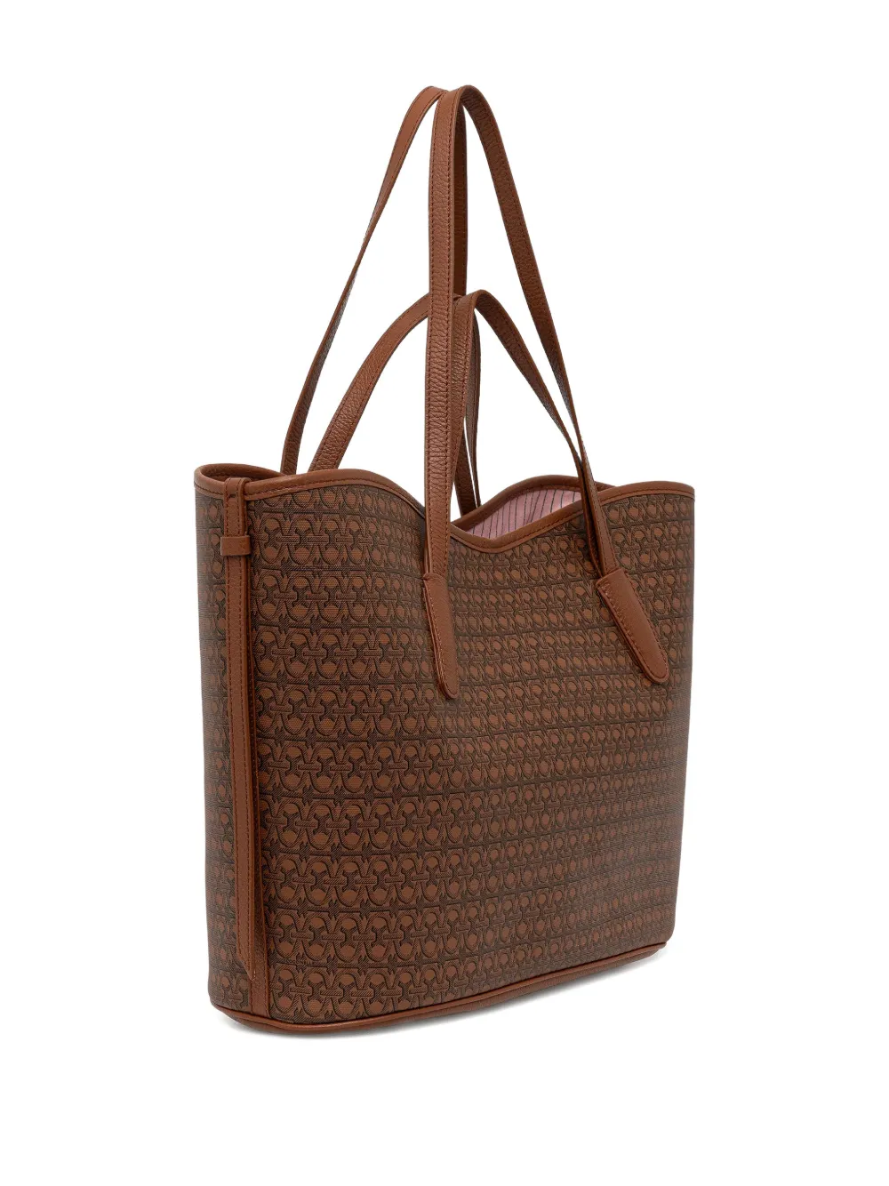 Coccinelle patterned shopper tote bag - Bruin