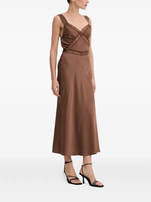 boho mesh dress Floral Foiled Maxi Smocked The lightweight mesh pattern Zara A Line Dress Size (Slim Fit):M modern chic bride look