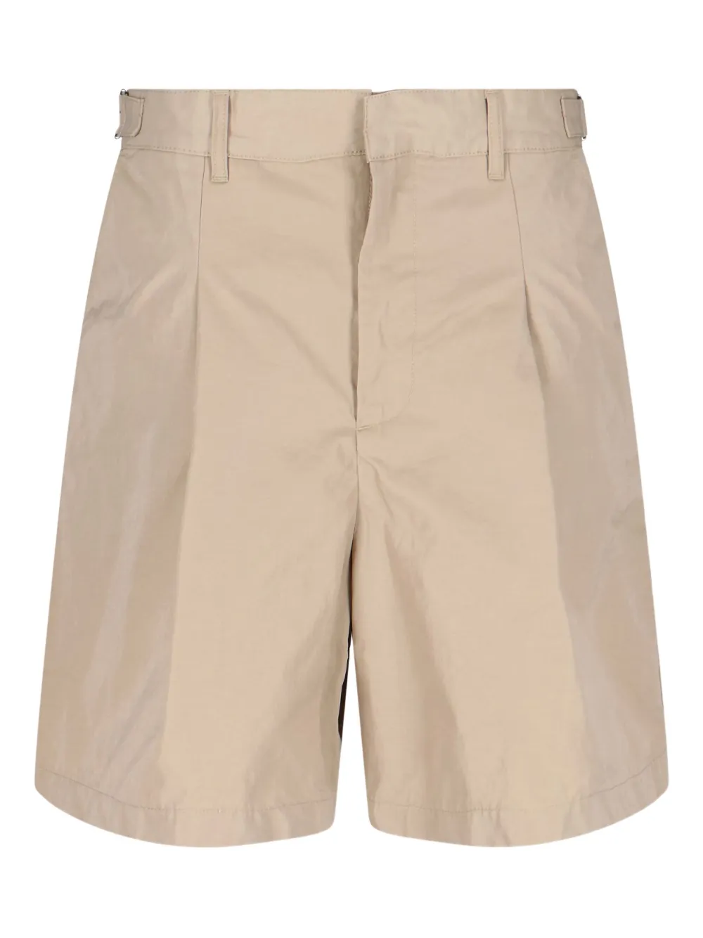 Entire Studios Pleated Cargo Shorts In Neutral