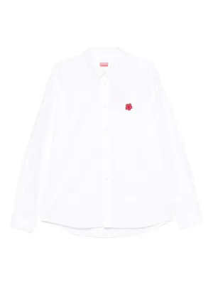 Kenzo logo-detail short-sleeve Shirt | White | FARFETCH ZA