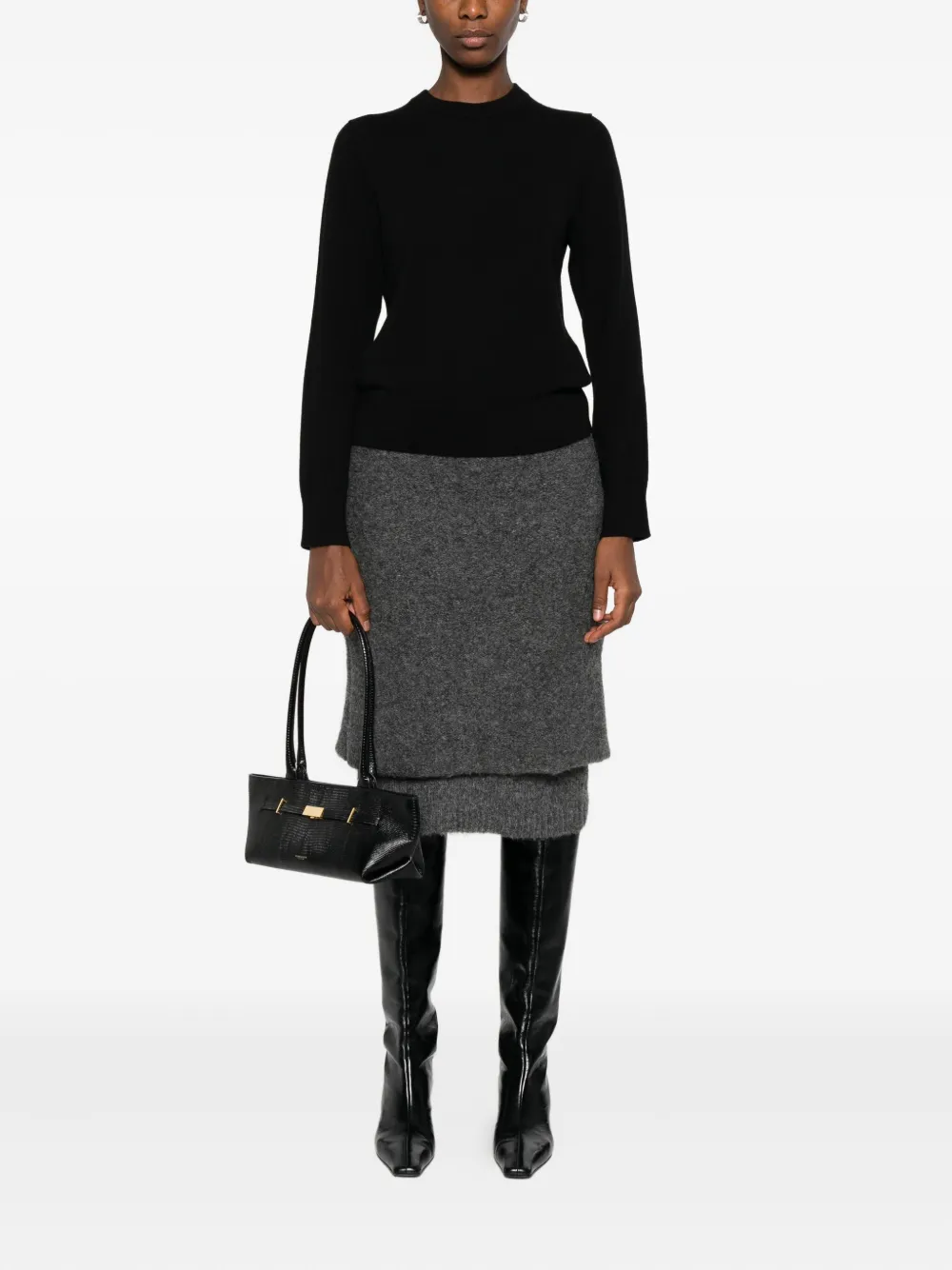 Vince round-neck long-sleeve sweater | Knitted Sweaters | Image 2