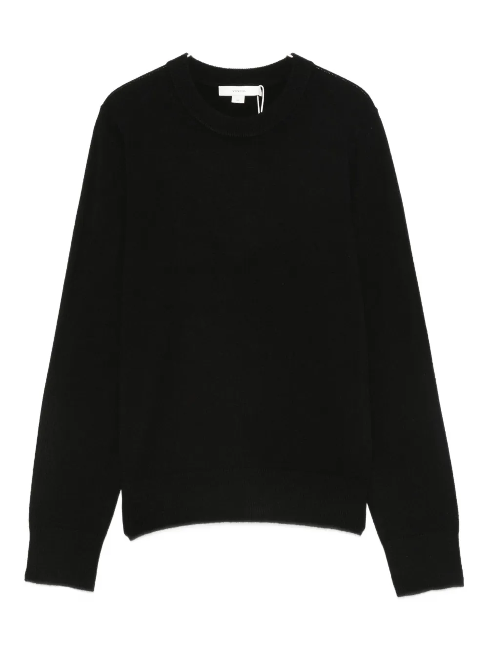 Vince round-neck long-sleeve sweater - Nero