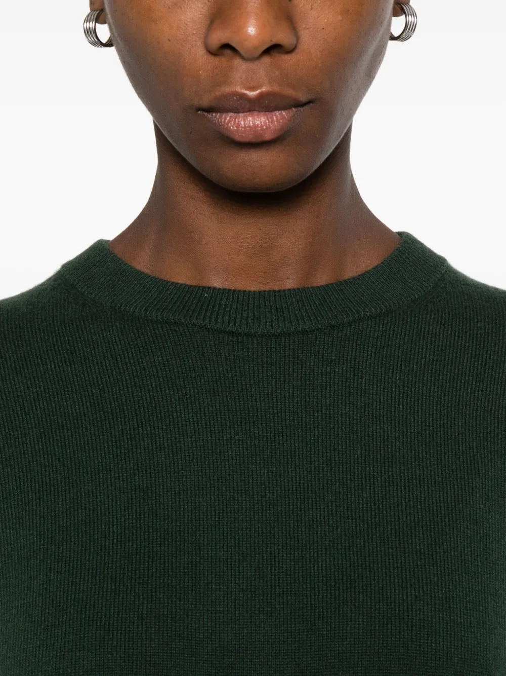 Vince Kasjmier trui met ronde hals Groen