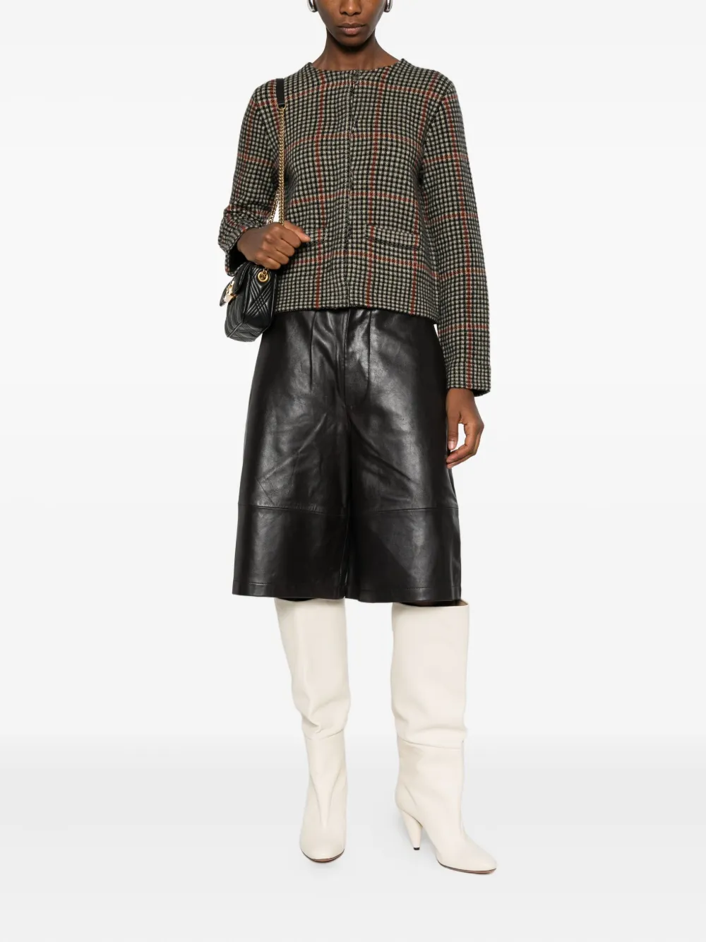 Vince checked jacket | Cropped Jackets | Image 2
