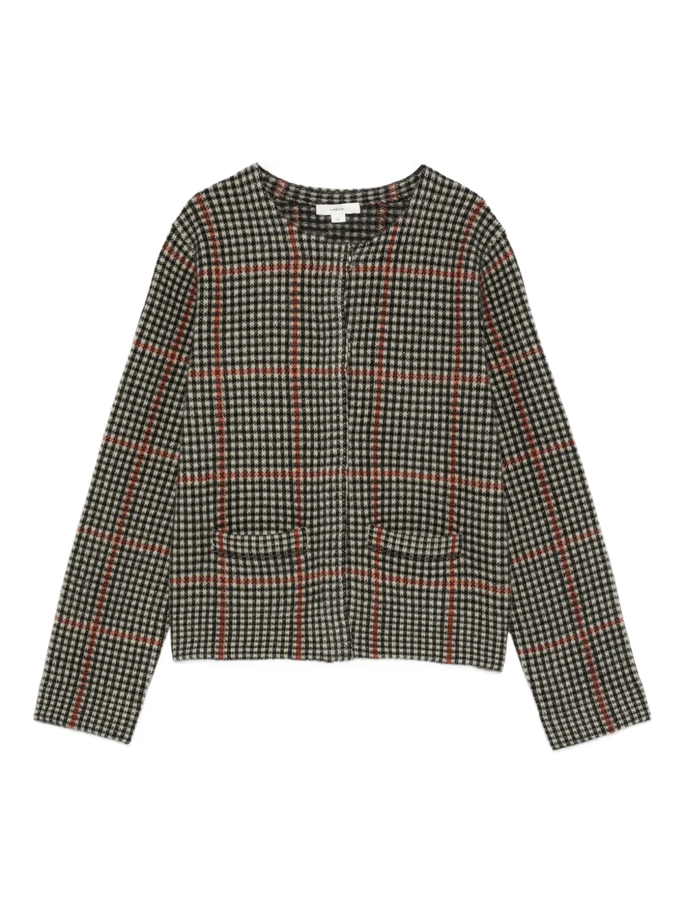 Vince checked jacket | Black | Image 1