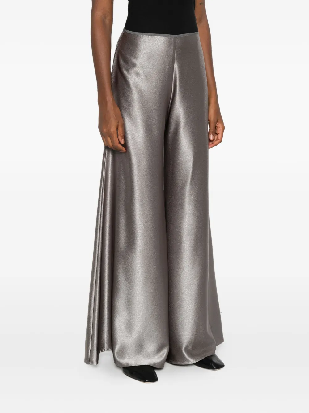 Stephan Janson Flared broek Grijs