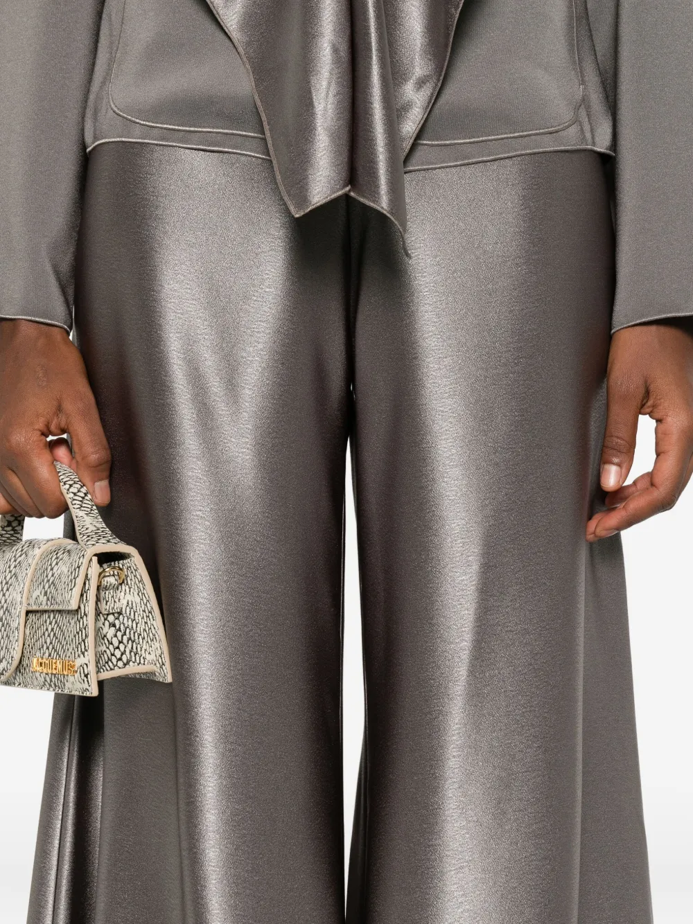 Stephan Janson Flared broek Grijs