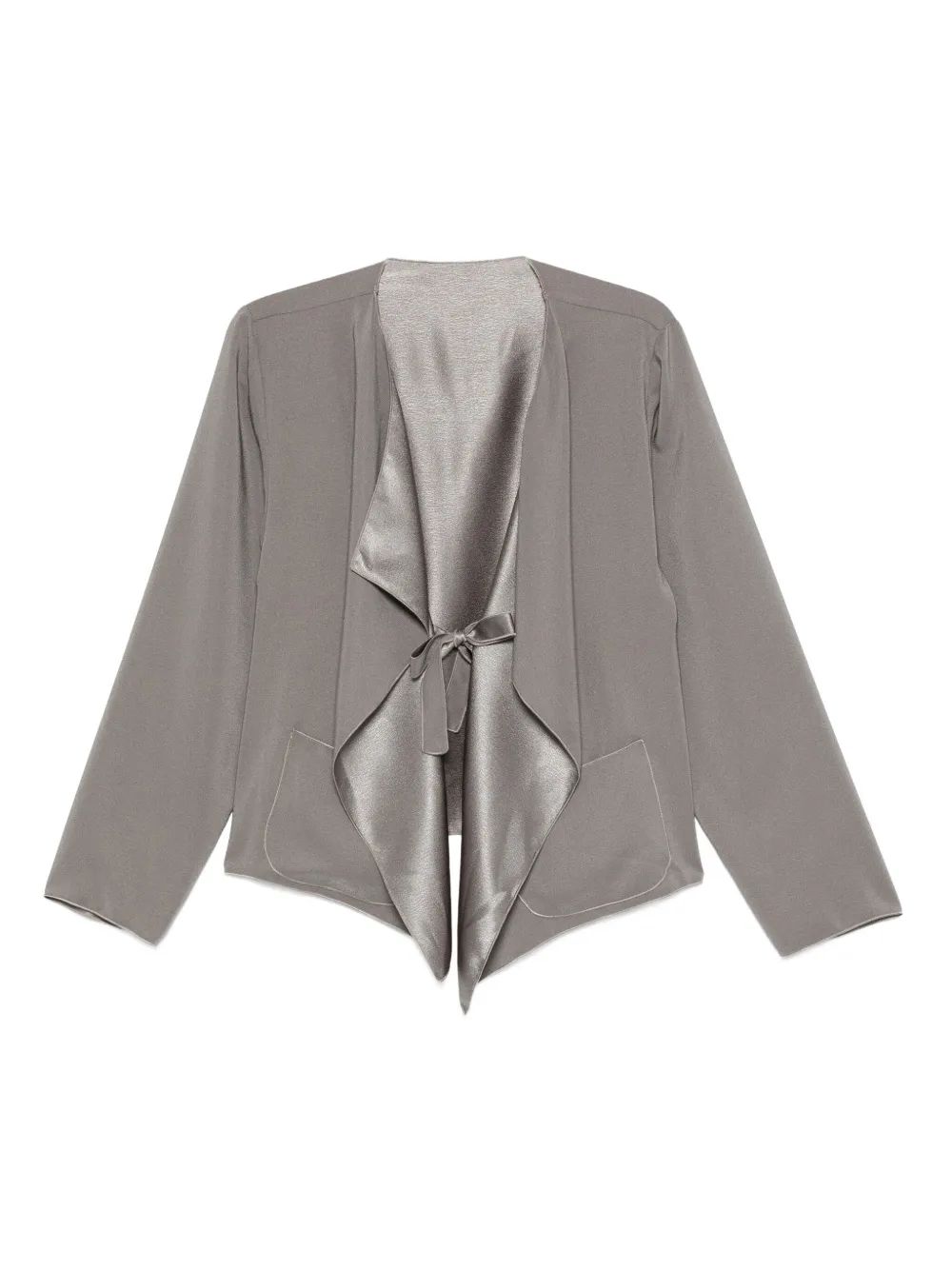 Stephan Janson satin jacket | Grey | Image 1