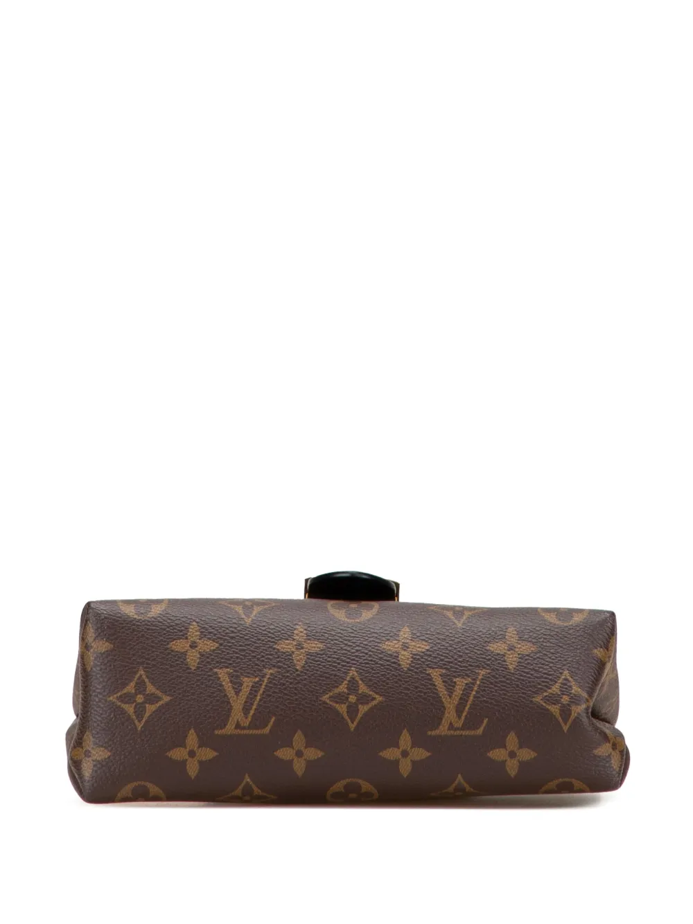 Pre-owned Louis Vuitton 2021 Monogram Locky Bb Satchel In Black
