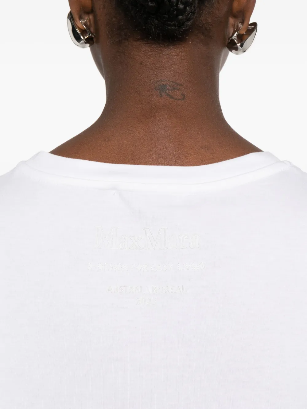 'S Max Mara T-shirt met ronde hals Wit