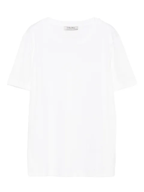 'S Max Mara playera con cuello redondo
