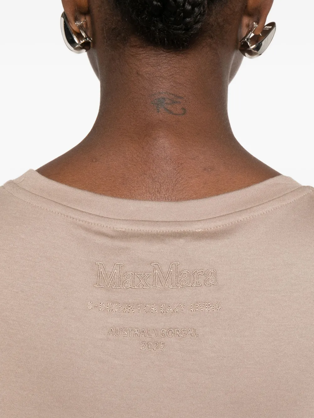 'S Max Mara T-shirt met ronde hals Beige