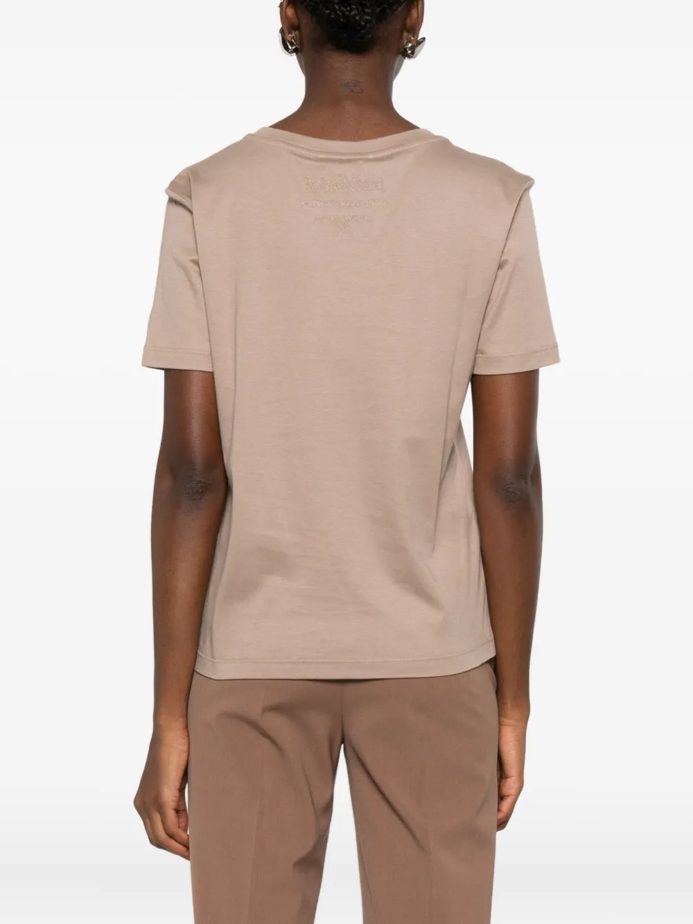 'S Max Mara T-shirt met ronde hals Beige