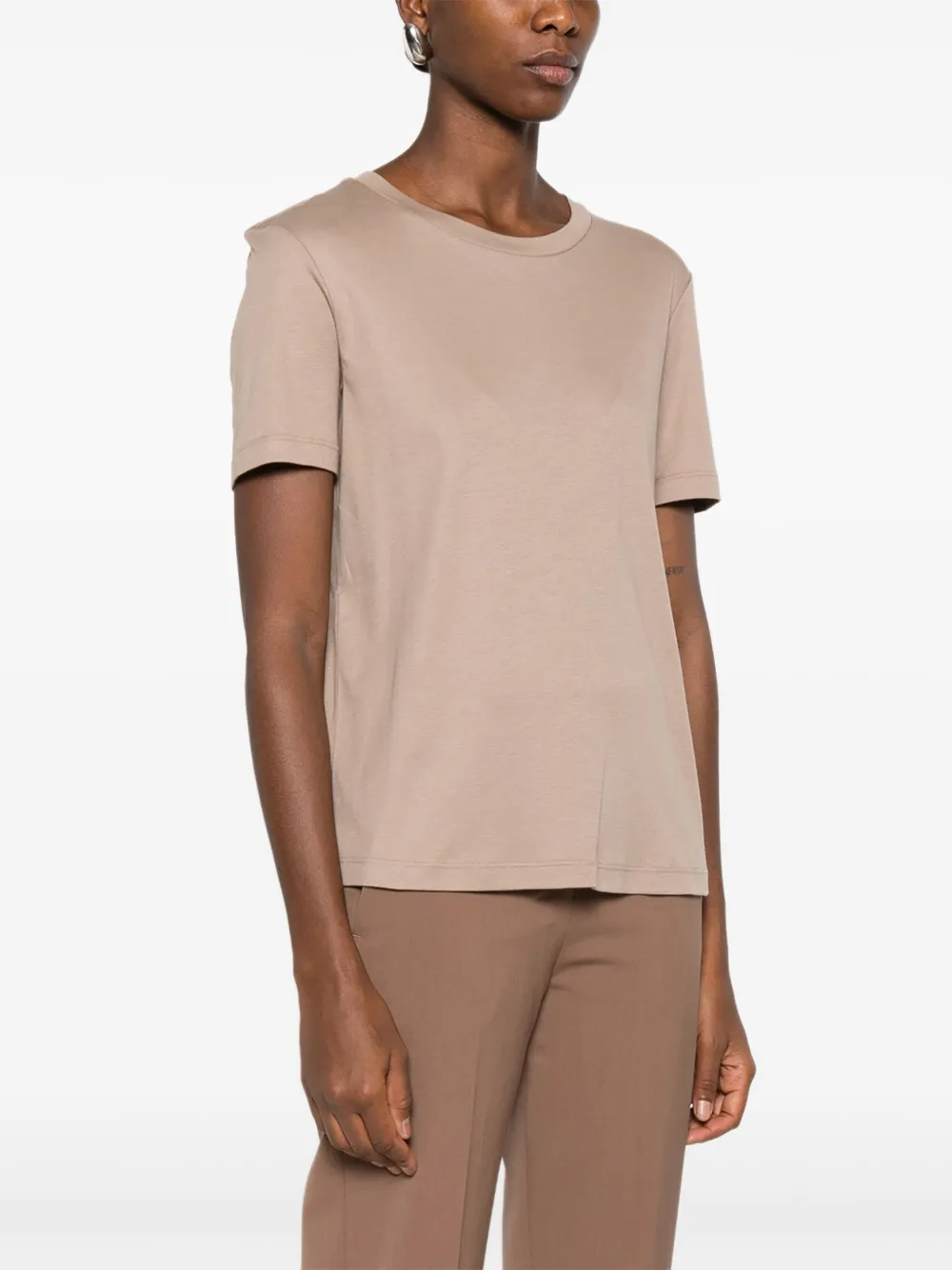 'S Max Mara T-shirt met ronde hals Beige