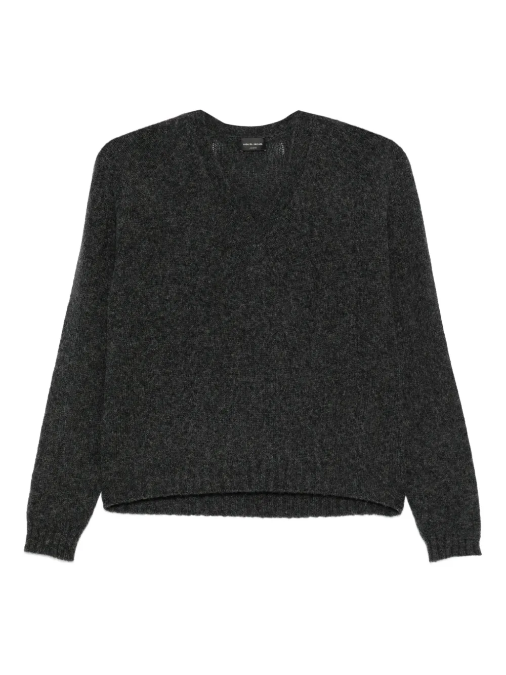 Roberto Collina V-neck boxy sweater | Grey | Image 1
