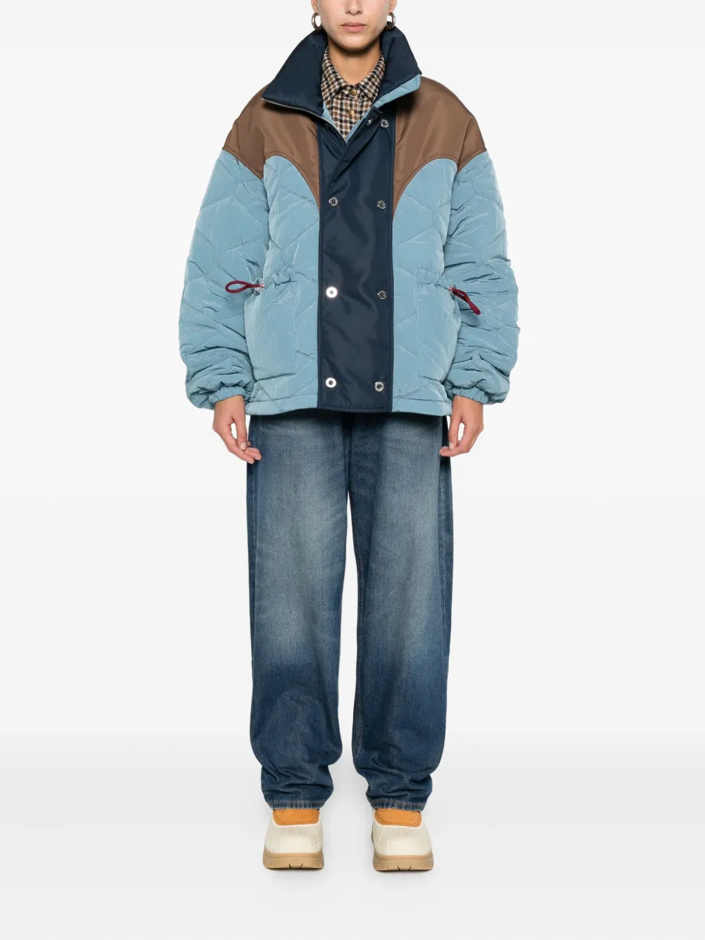MARBELL Kate quilted panelled coat | Single Breasted Coats | Image 2