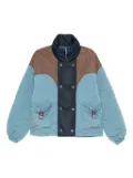 MARBELL Kate quilted panelled coat - Blue