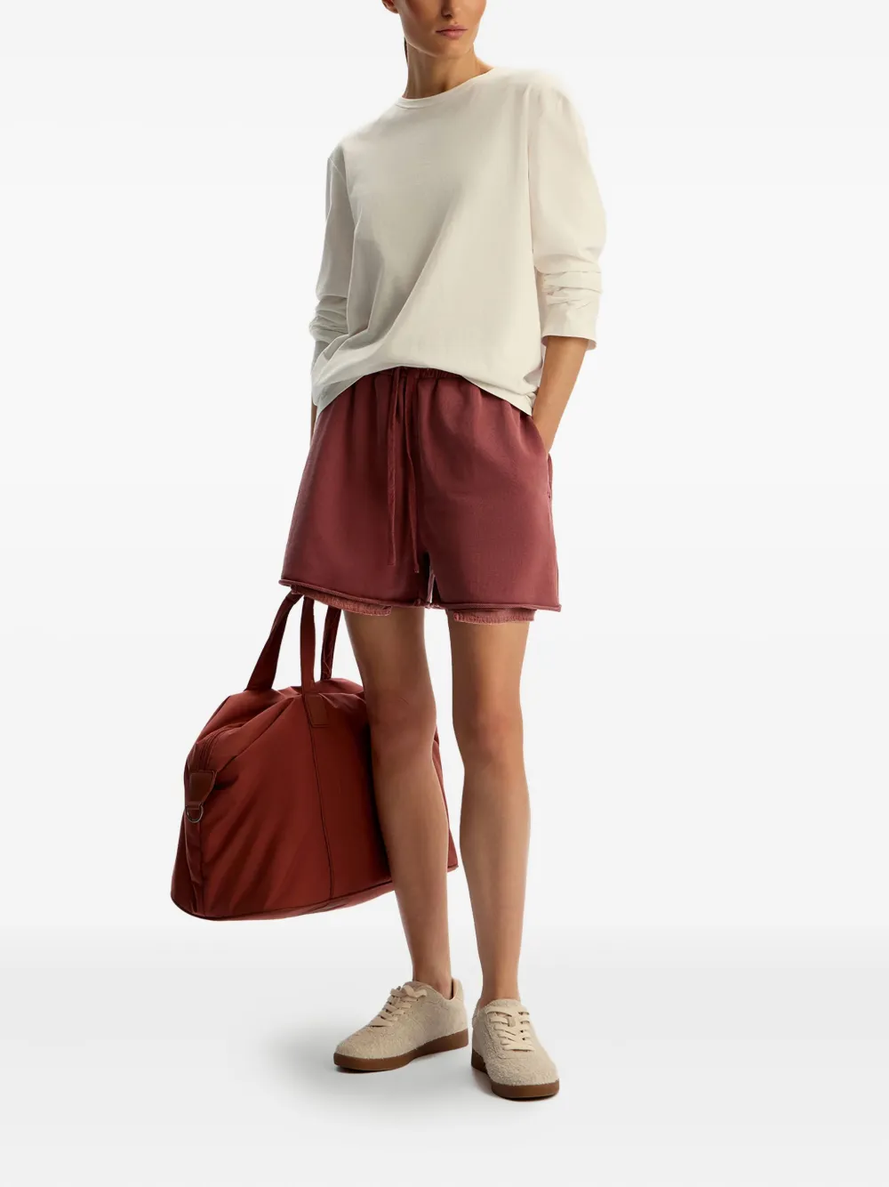 12 STOREEZ drawstring terry shorts | Short Shorts | Image 2