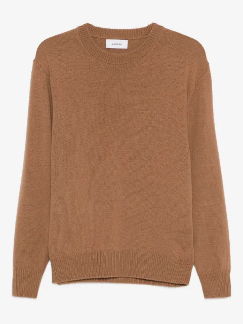 Lardini ribbed crew-neck sweater