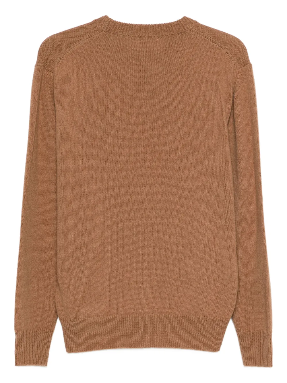 Lardini ribbed crew-neck sweater - Bruin