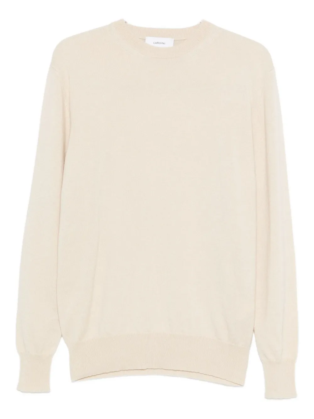 Lardini crew-neck knitted sweater | Neutrals | Image 1