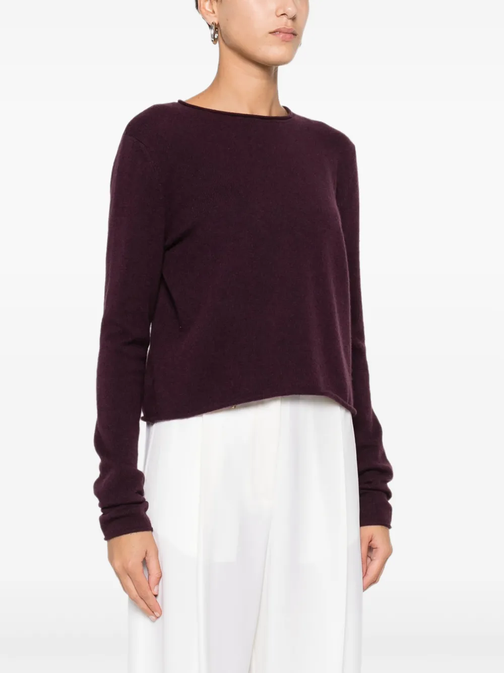 Lisa Yang Cropped trui Bruin