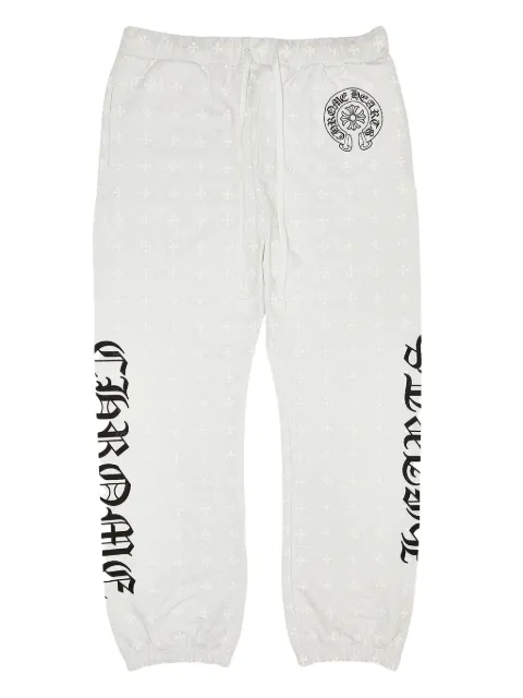 Chrome Hearts monogram-print  track pants