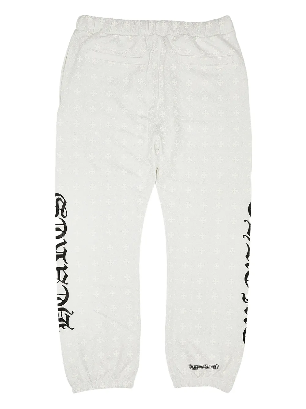 Chrome Hearts Trainingsbroek met monogramprint - Wit