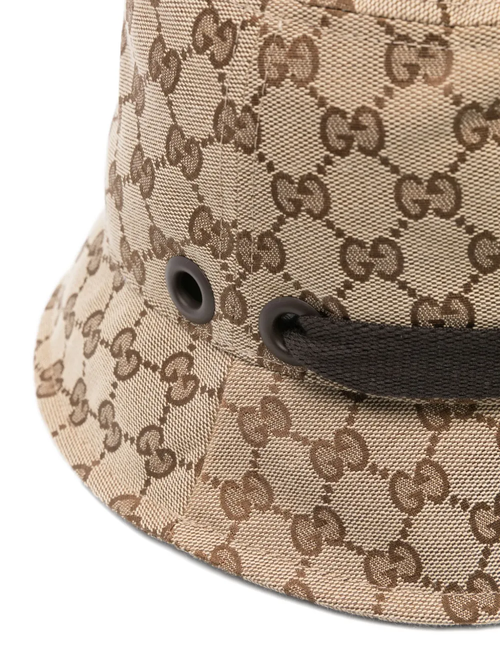  Gucci Gg-patterned Bucket Hat - Neutrals 